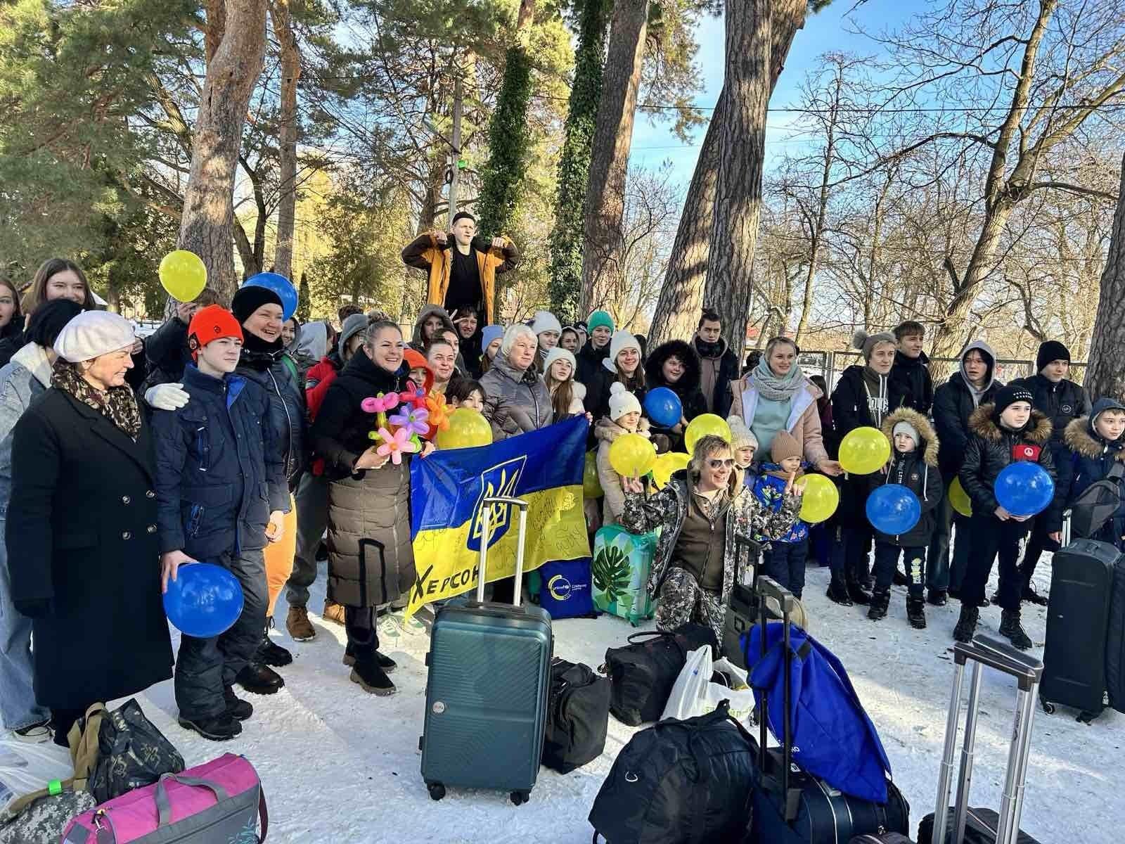 80 дітей з прифронтових областей приїхали відпочити на Прикарпаття (ФОТО)