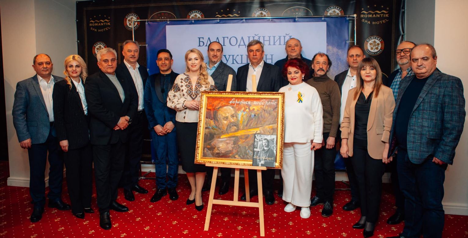 Картину прикарпатського художника Бринського продали за 200 000 гривень на аукціоні для ЗСУ (ФОТО)