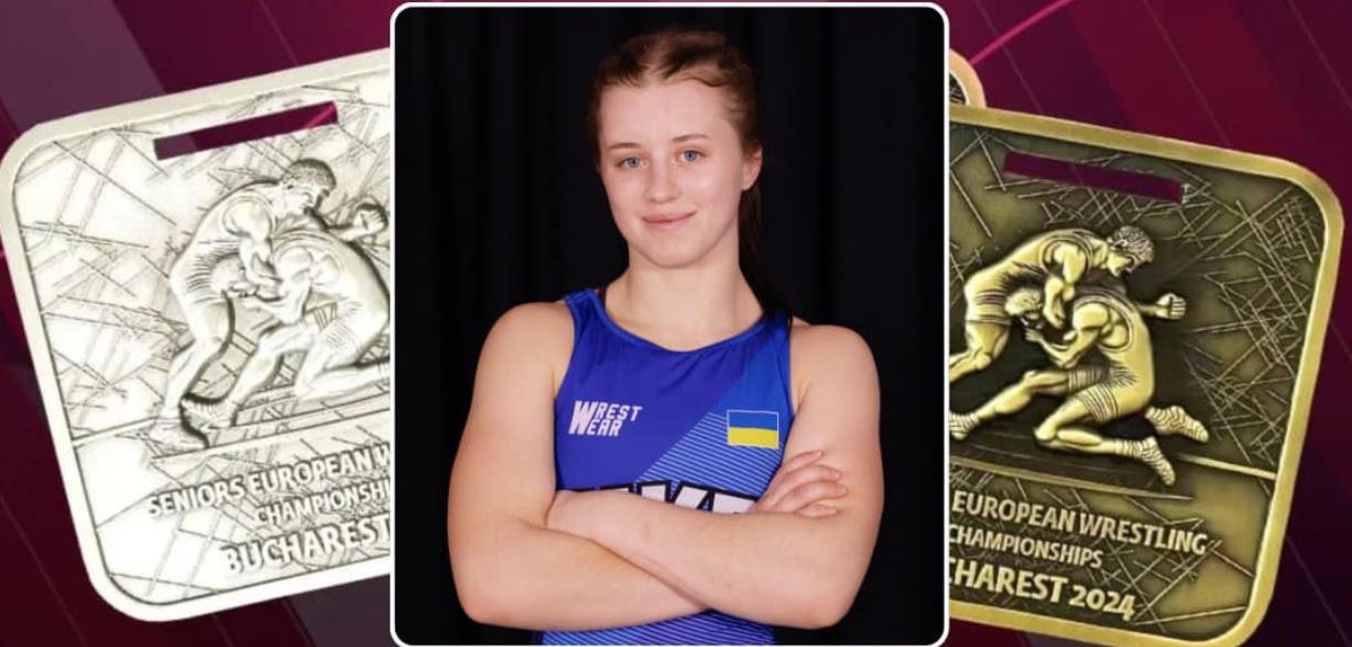 Прикарпатська борчиня Аліна Філіпович завоювала “срібло” чемпіонату Європи