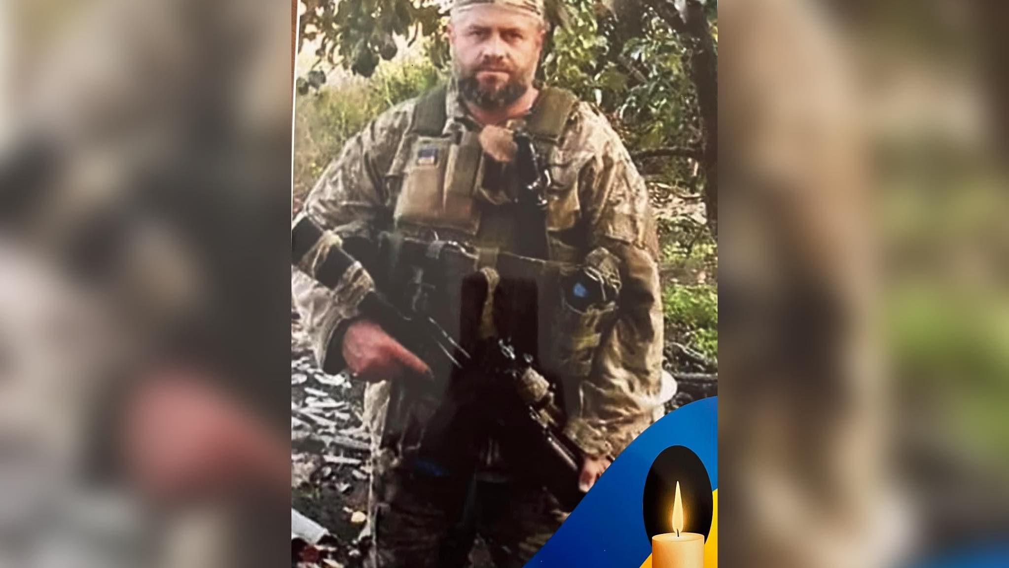 На війні загинув 42-річний військовослужбовець з Верховинщини Андрій Зеленчук