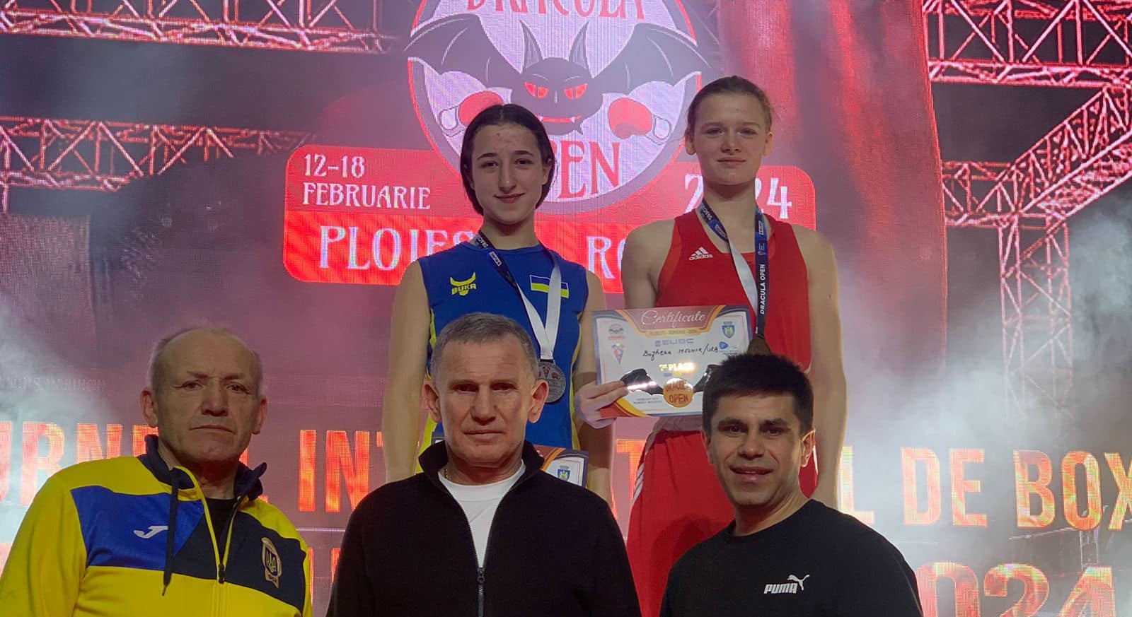 Прикарпатські боксерки “золотом” і “сріблом” допомогли Україні перемогти у міжнародному турнірі (ФОТО)
