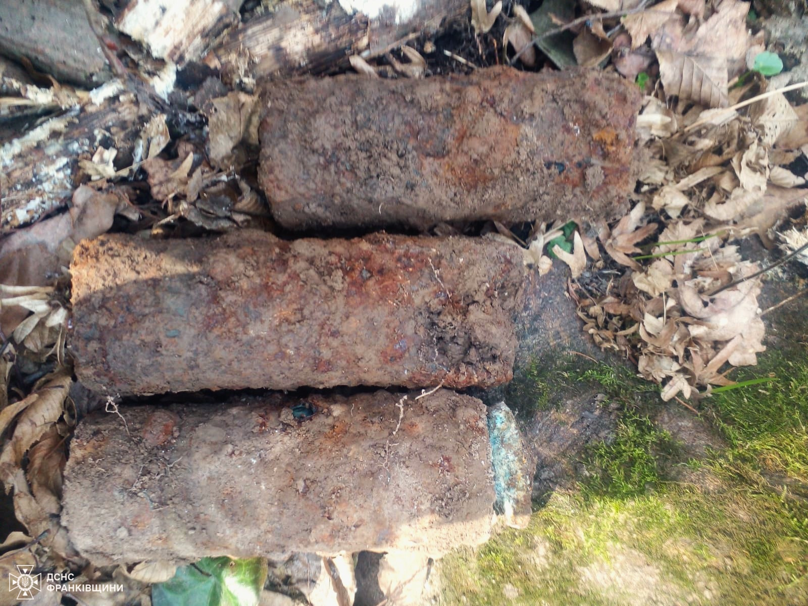 У лісах Коломиї рятувальники знешкодили чотири боєприпаси, часів Другої світової війни (ФОТО)