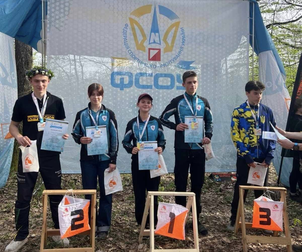 Юні калушани вибороли 14 медалей на Чемпіонаті України зі спортивного орієнтування