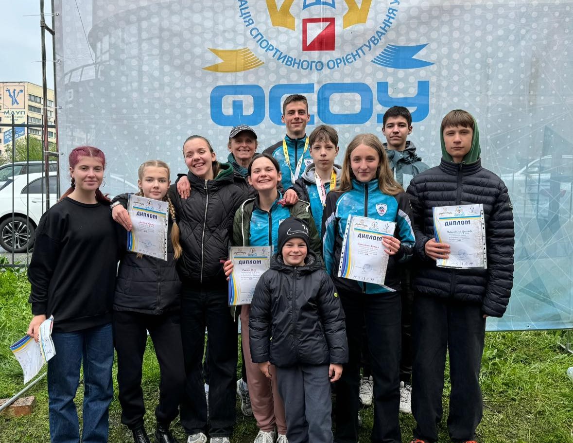 Калуські спортсмени привезли медалі із Чемпіонату України зі спортивного орієнтування