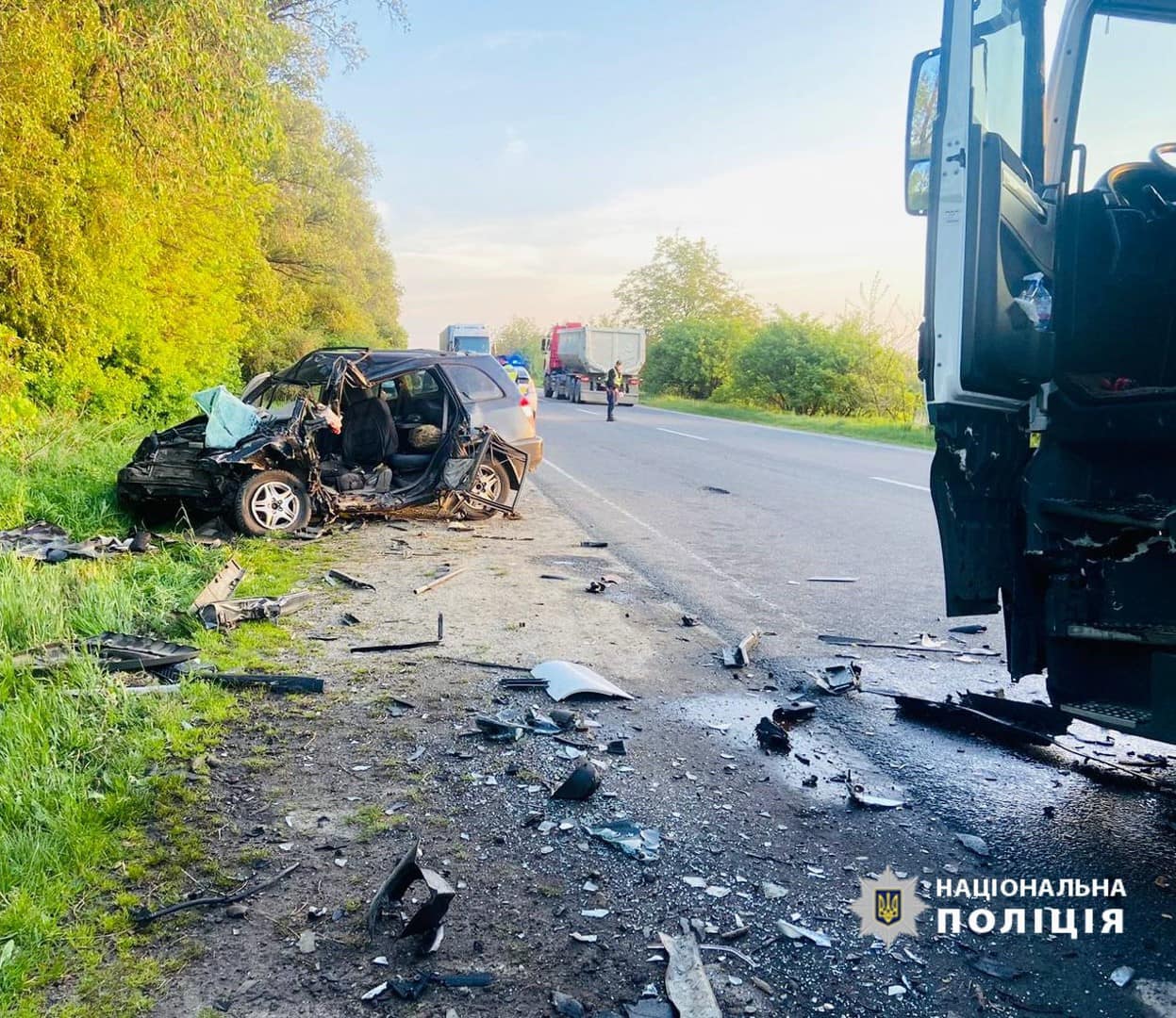 Аварія поблизу Бурштина: у лікарні помер водій легковика (ФОТО)