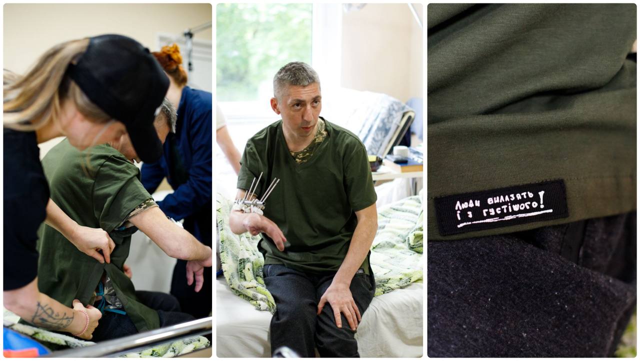Без нього нікуди: як у Франківську волонтери шиють адаптивний одяг для поранених воїнів (ФОТО)