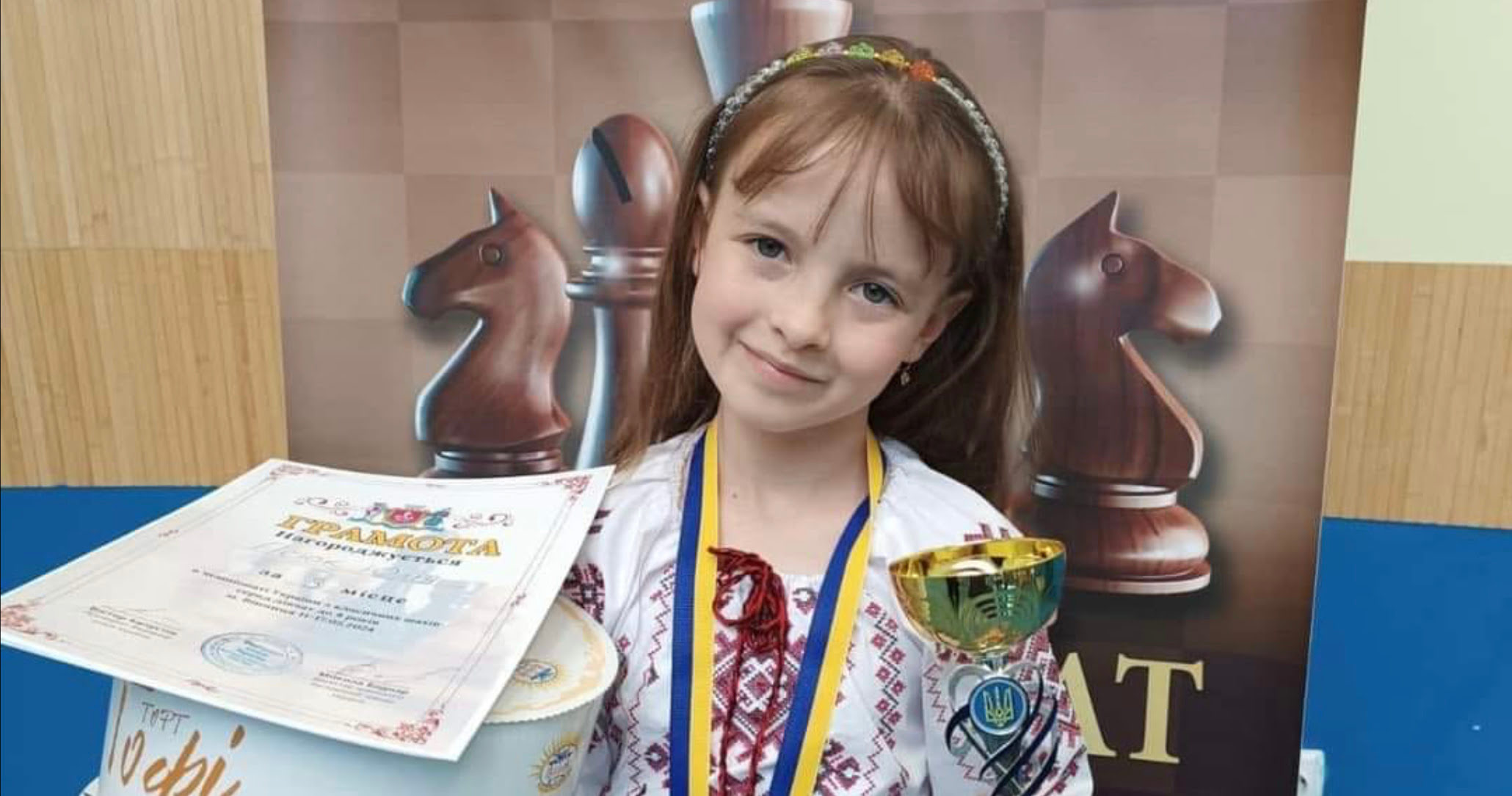 8-річна шахістка з Калущини стала бронзовою призеркою чемпіонату України (ФОТО)