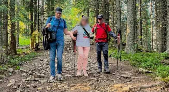 Туристка з Полтавщини травмувала руку біля гори Синяк (ФОТО)