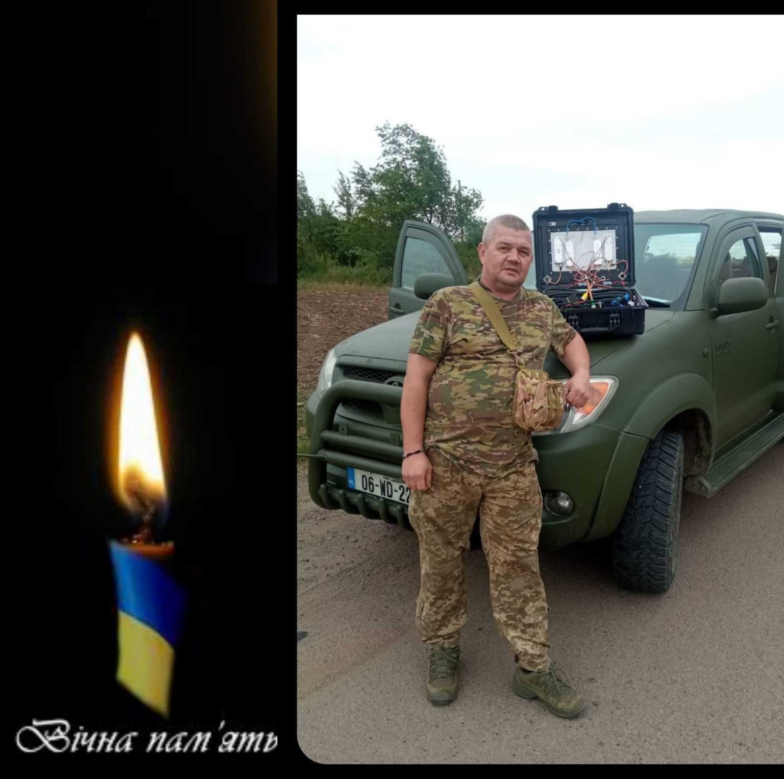Воював від початку повномасштабного вторгнення: у лікарні помер 44-річний Володимир Попович з Прикарпаття