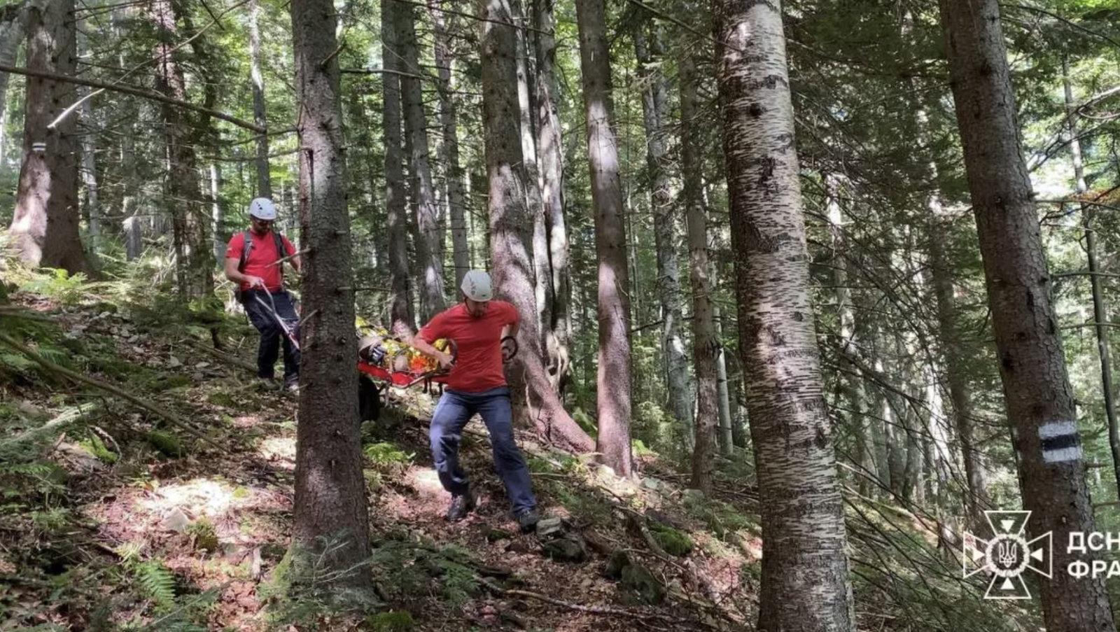 На Малій Сивулі турист з Рівного травмував ногу (ФОТОФАКТ)