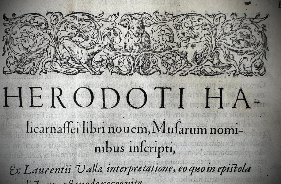 Працю Геродота у виданні 1570 року показали у Держархіві Прикарпаття (ФОТО)