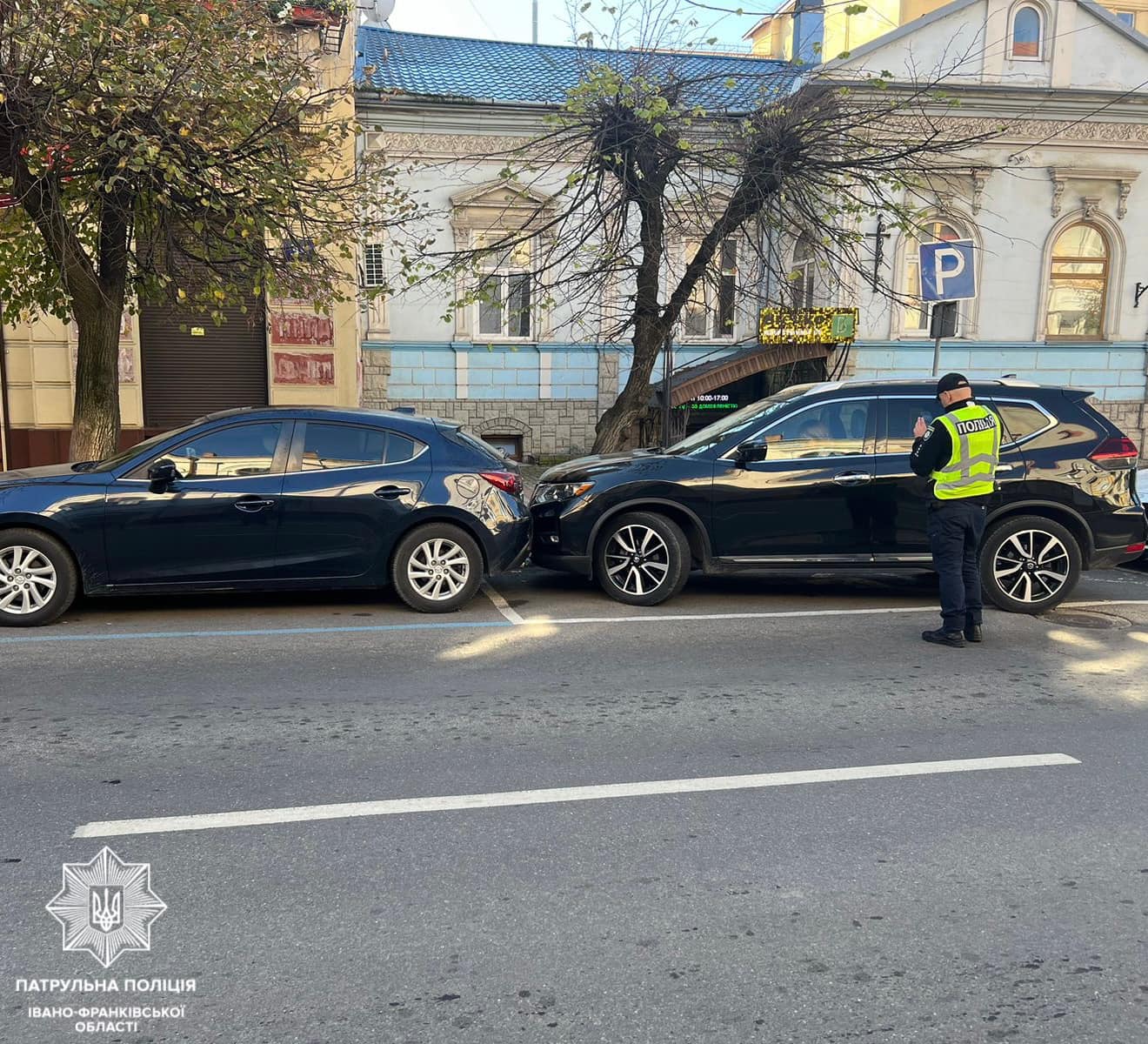 У Франківську водійка з ознаками сп’яніння спричинила ДТП