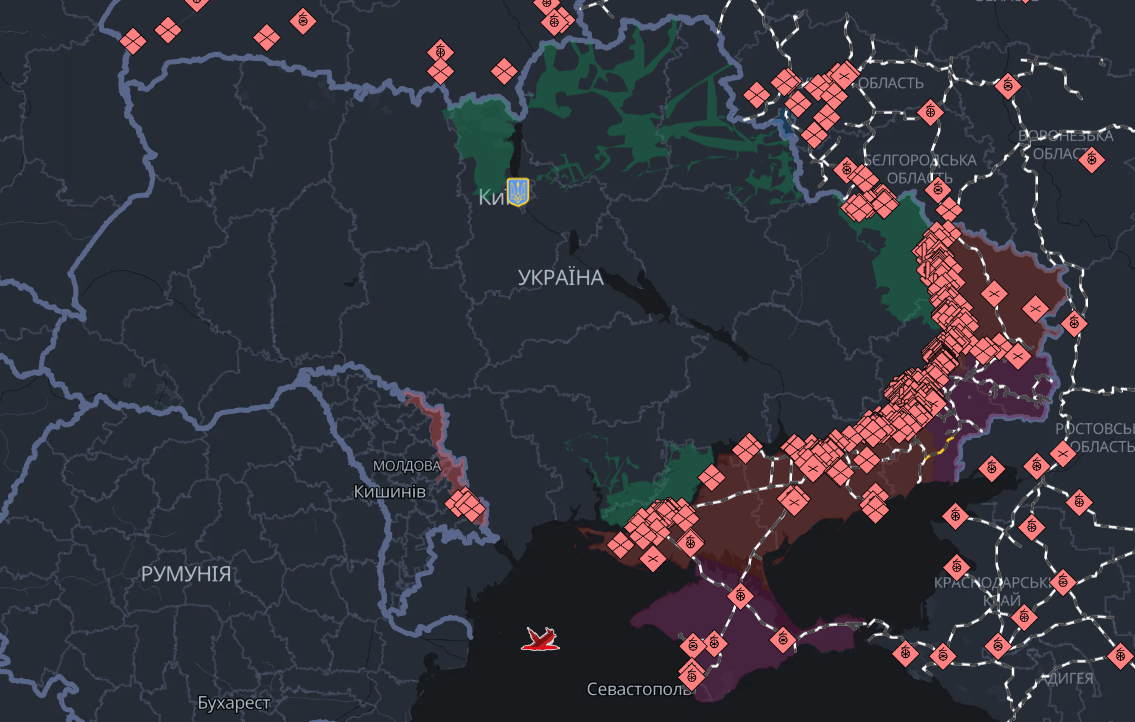 Війська рф окупували село Дольнє на Донеччині, за добу втратили 1050 вояків