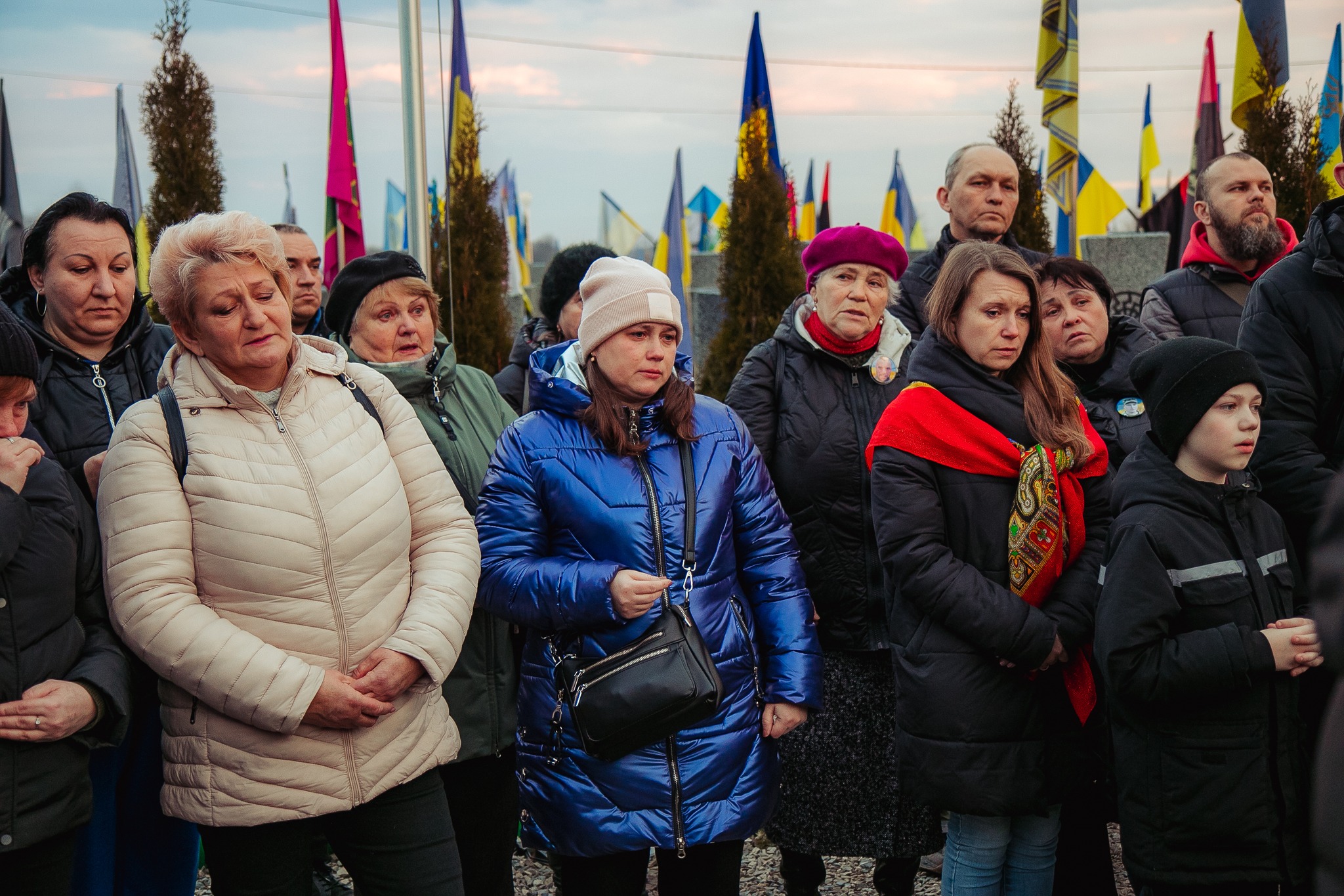 В Івано-Франківську на Алеї Героїв провели “Тиху коляду” (ФОТО)