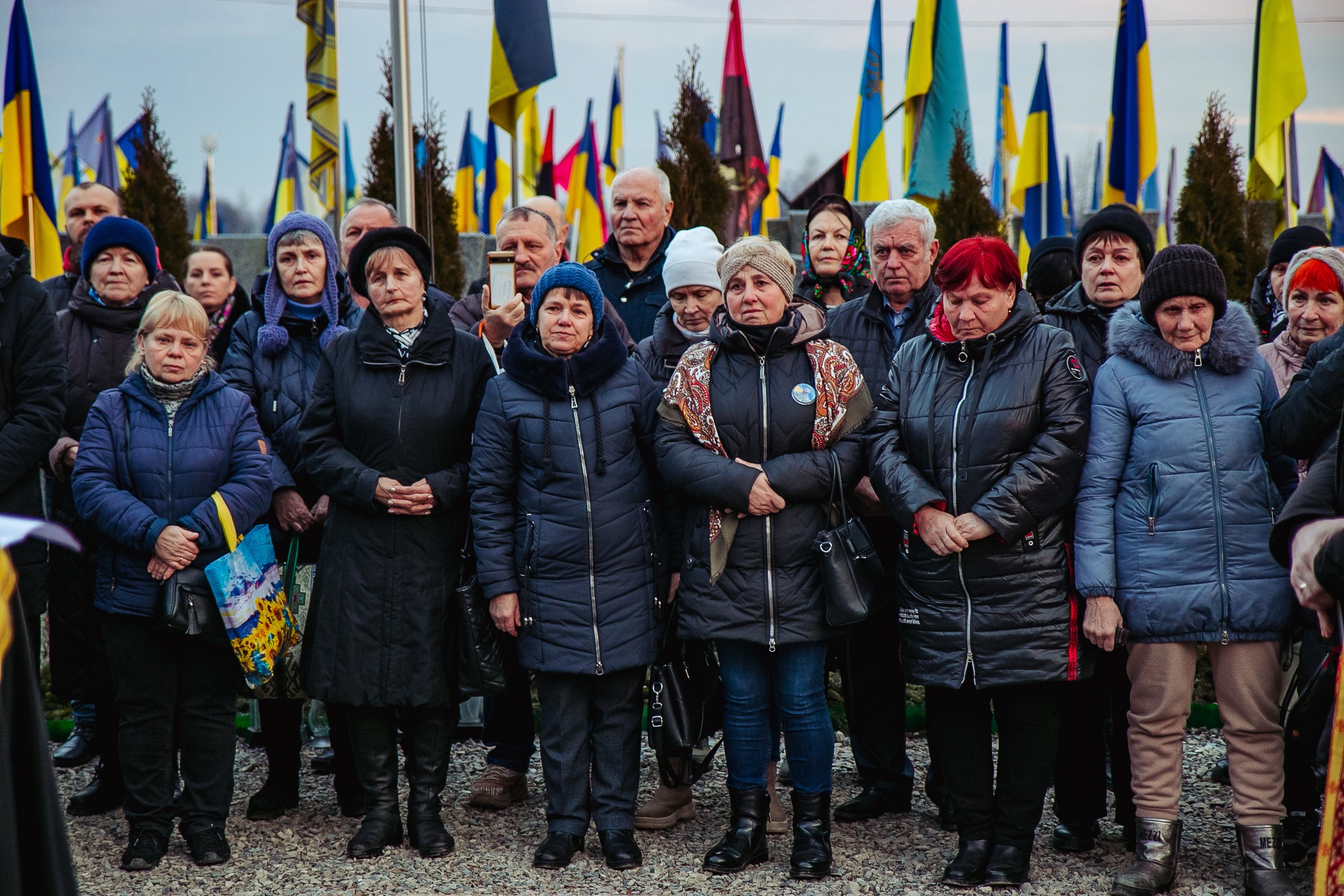 В Івано-Франківську на Алеї Героїв провели “Тиху коляду” (ФОТО)