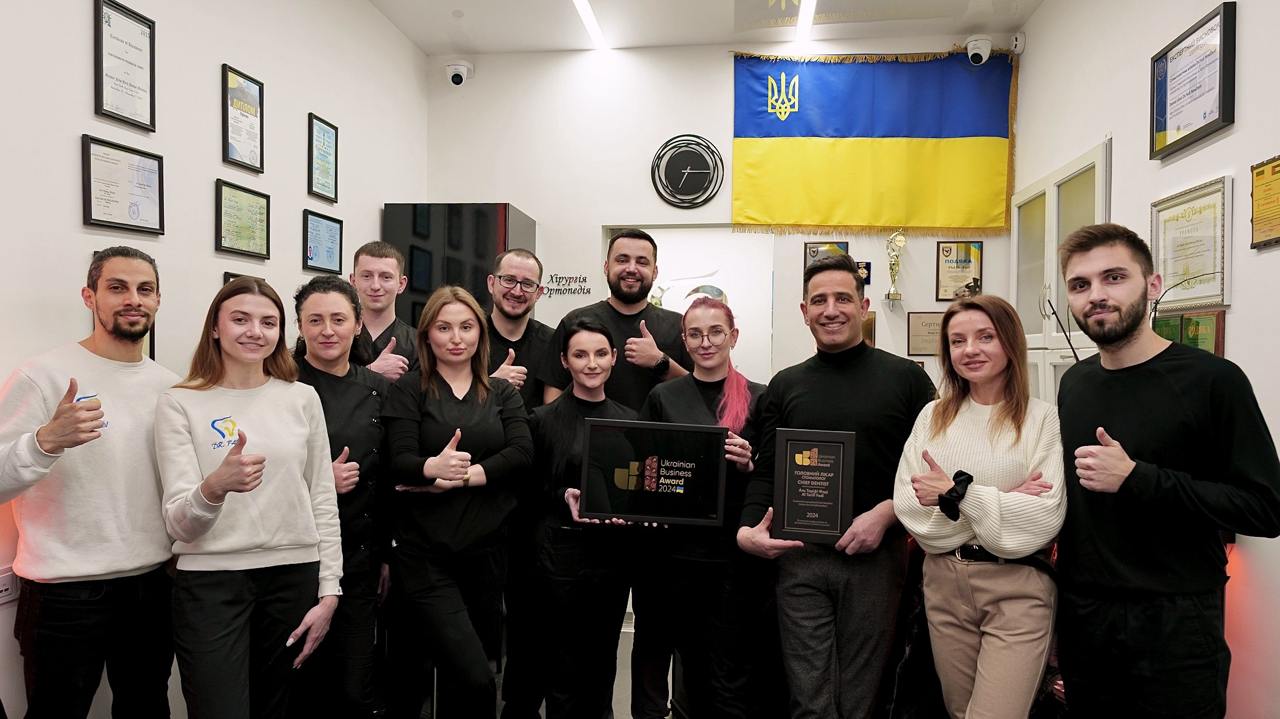 Ukrainian Business Award: франківська стоматологія “Dr. Fadi New Dent” – найкраща в імплантації та протезуванні