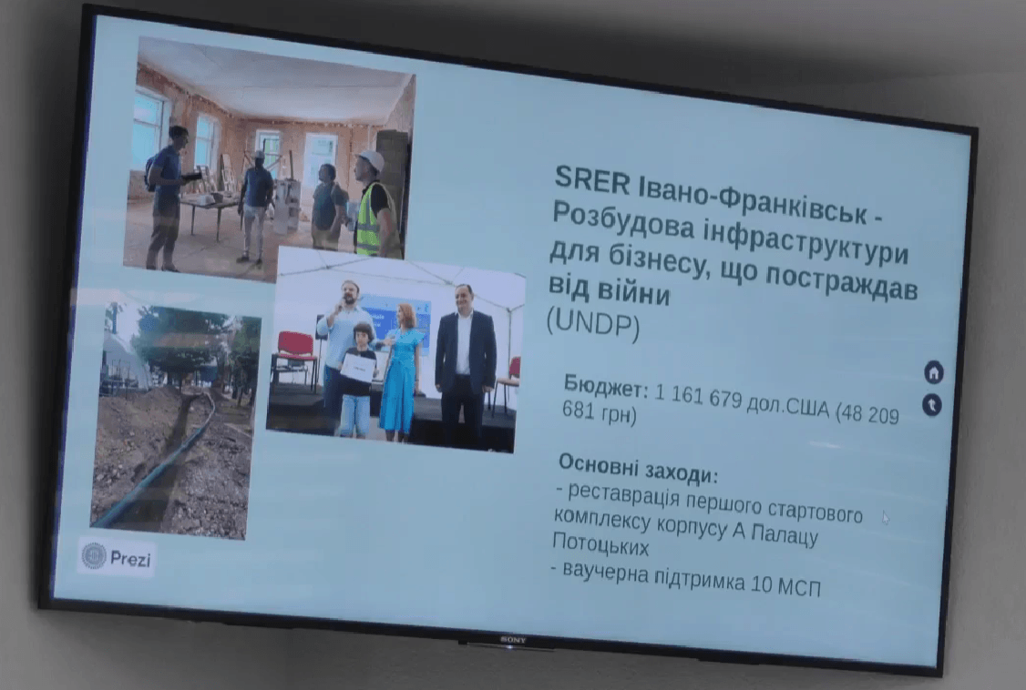 Конгрес-центр, фотолабораторія та коворкінг: реставрацію одного з корпусів Палацу Потоцьких планують завершити цьогоріч (ФОТО)