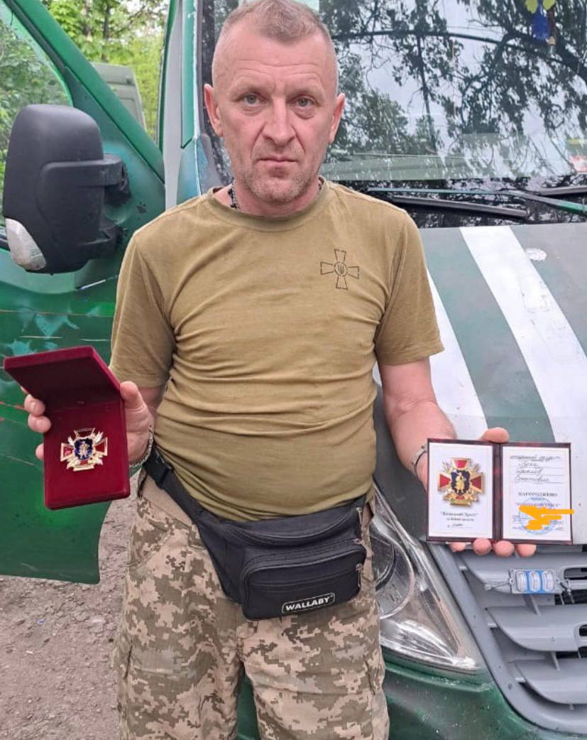 Захисника з Франківщини Ярослава Гулу нагородили “Козацьким хрестом за бойові заслуги”