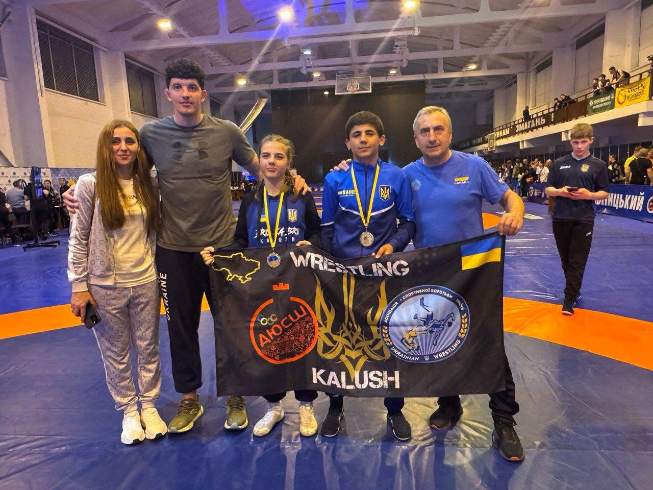 Прикарпатські спортсмени вибороли 14 медалей на чемпіонаті України з вільної боротьби