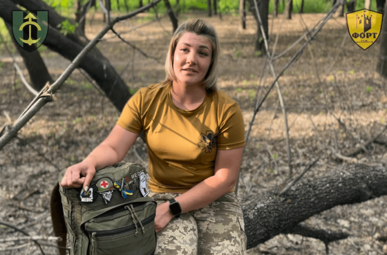 Бойова медикиня з Прикарпаття Оксана Тарасівна отримала відзнаку “За збережене життя” від Головнокомандувача ЗСУ (ВІДЕО)