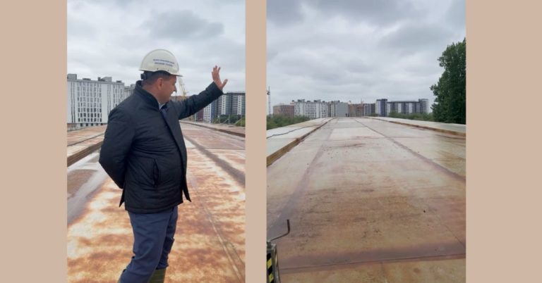 Новий міст на Пасічну завершили насувати: Марцінків ним пройшовся (ВІДЕО)