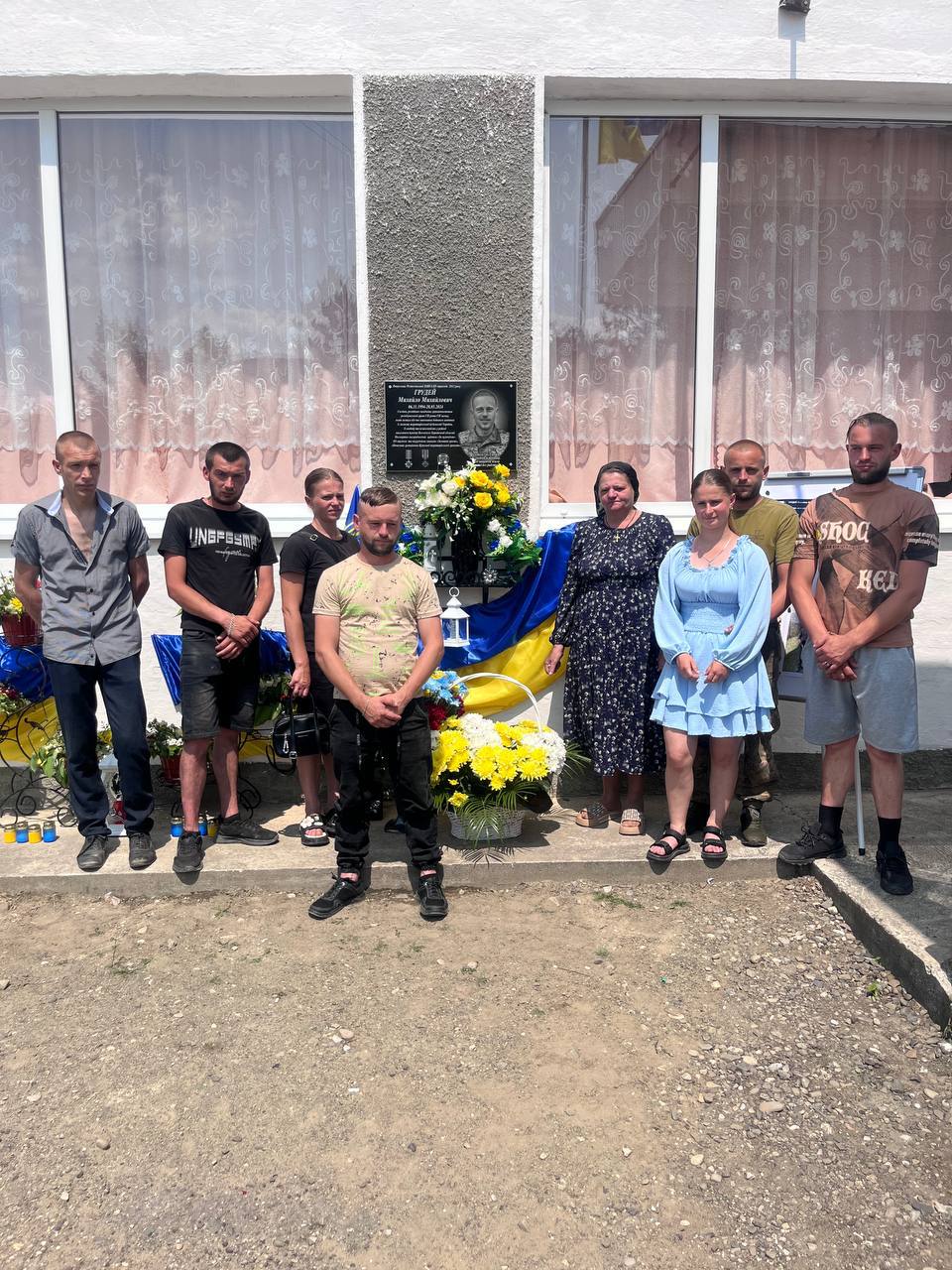 На Косівщині відкрили меморіальні дошки Василю Гаврилюку та Михайлу Грудею (ФОТО)