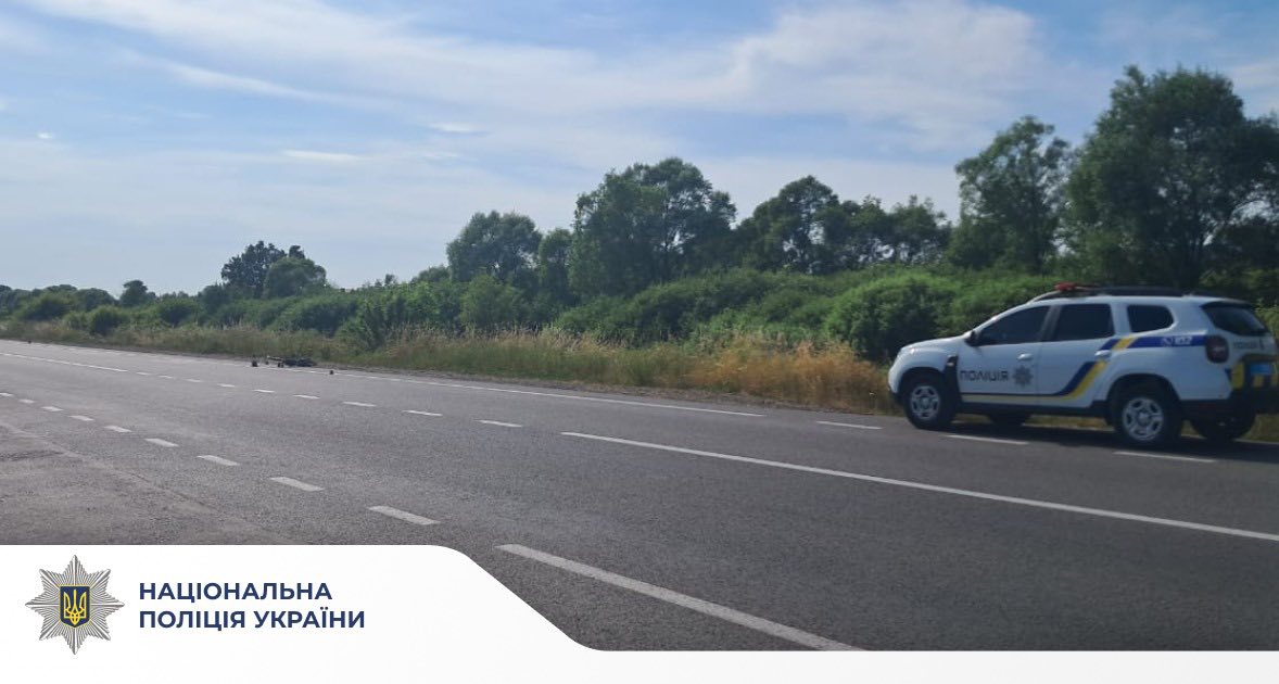 У Калуші зіткнулися мотоцикліст та велосипедист, останній - загинув (ФОТО)