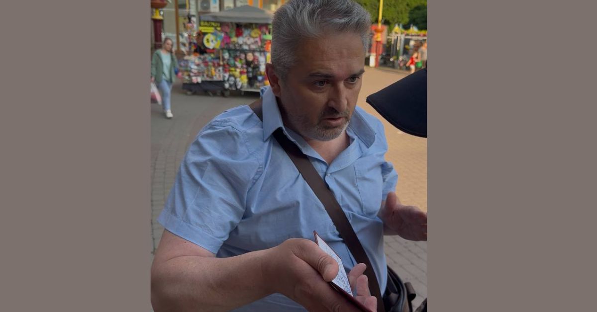 “Ї…ть, ви припухли: у центрі Франківська чиновник вчинив конфлікт з пораненим військовим (ВІДЕО)