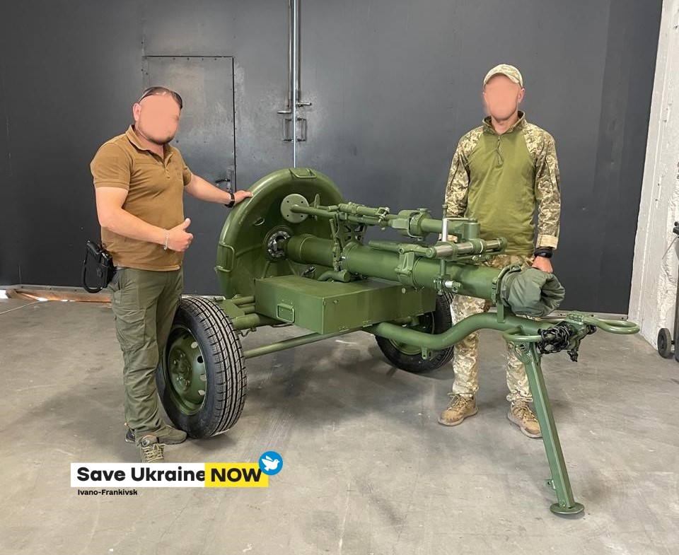 Івано-франківські волонтери вперше купили міномет для прикарпатського батальйону