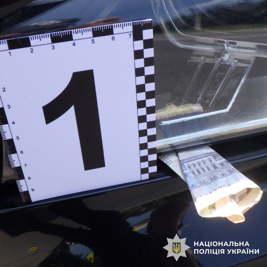На Франківщині п’яний водій BMW намагався підкупити патрульних доларами та гривнями — поліція (ФОТО)