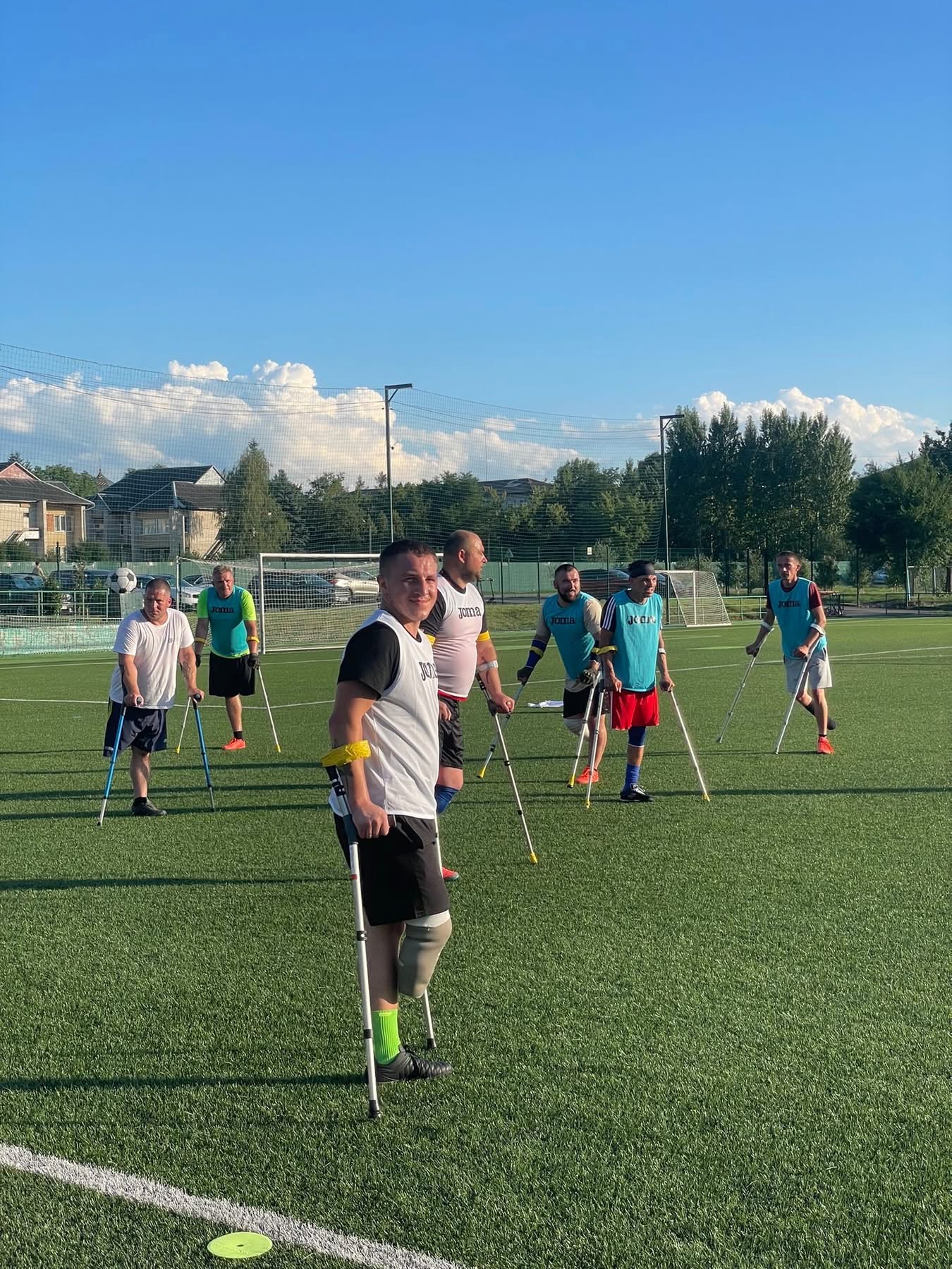 Як франківська ампфутбольна команда “Бартка” готується до чемпіонату України (ФОТО)