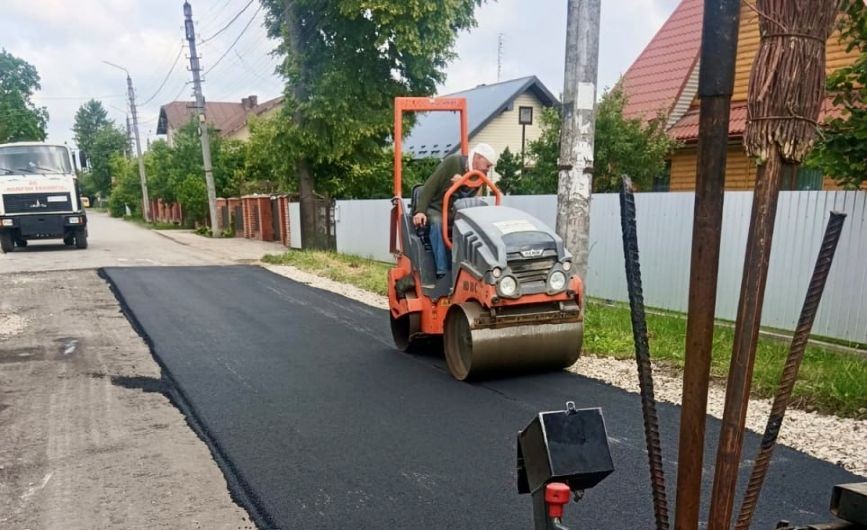 У Коломийській громаді відремонтували понад 30 вулиць