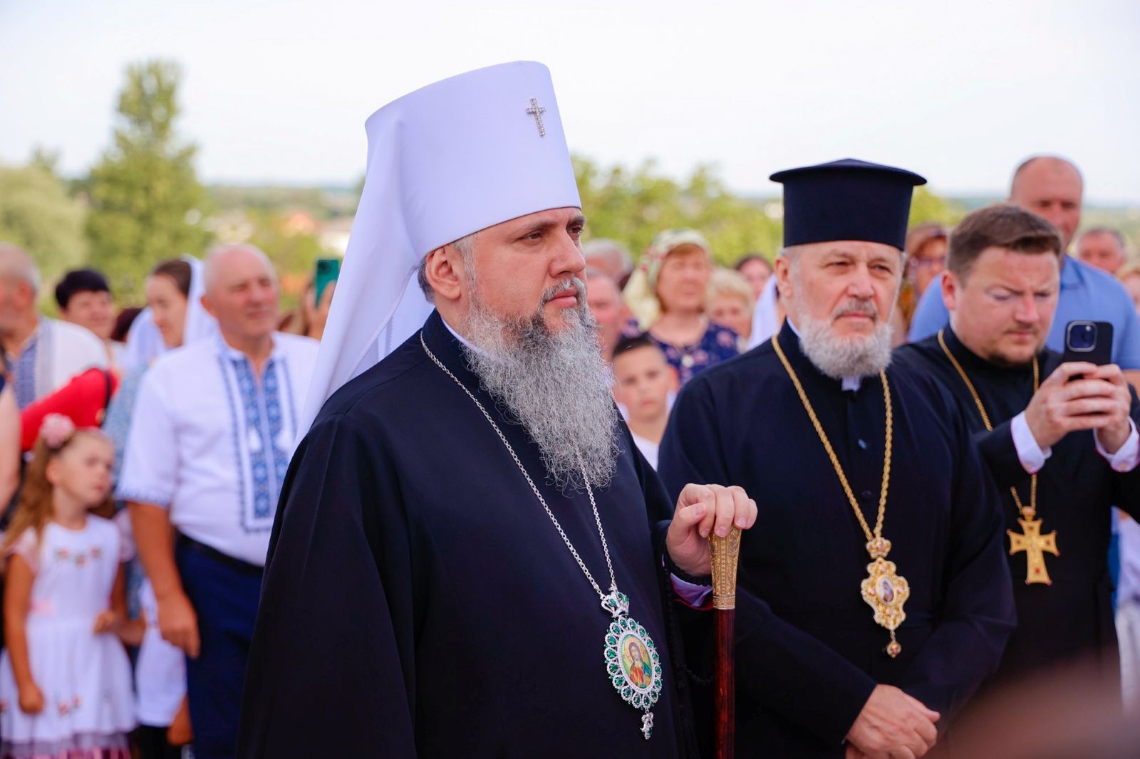 На Прикарпаття з архіпастирським візитом приїхав Митрополит Епіфаній (ФОТО)