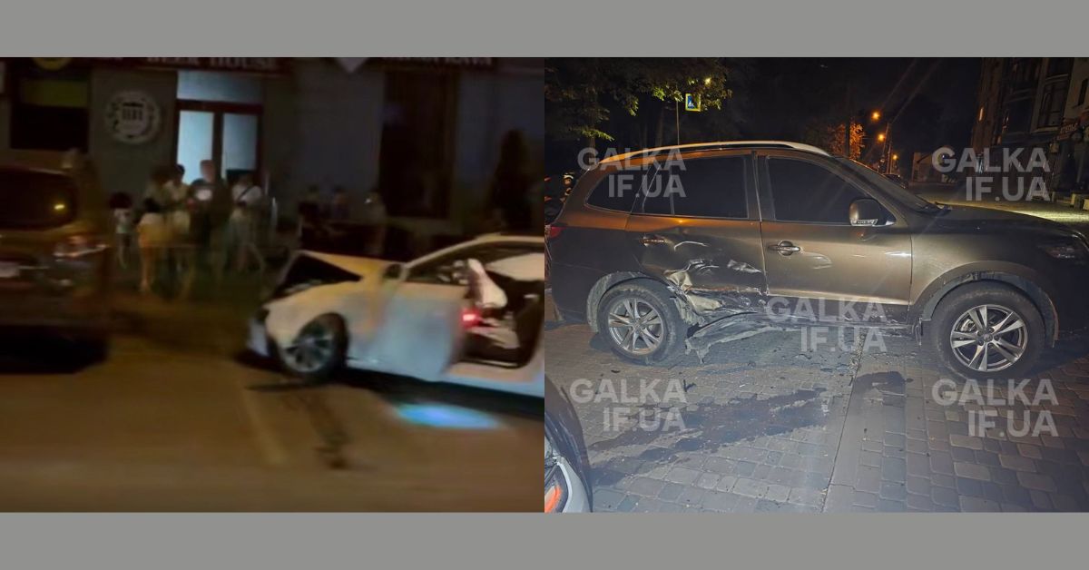 На Вовчинецькій 23-річний водій Audi врізався у припарковану автівку (ФОТО)