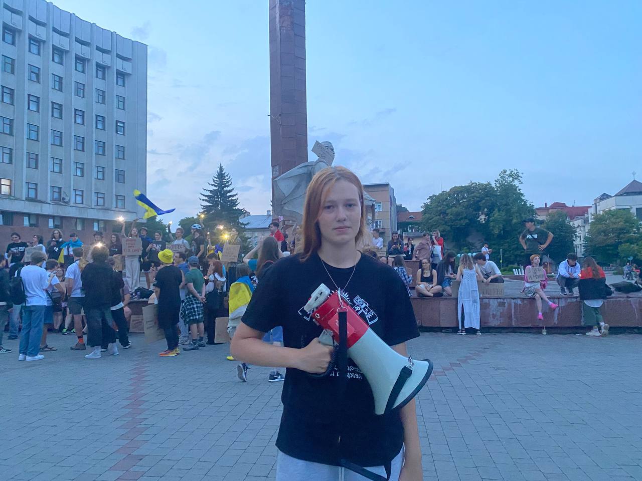 У Франківську вчетверте відбулась акція проти ліквідації незалежності САП і НАБУ (ФОТО)