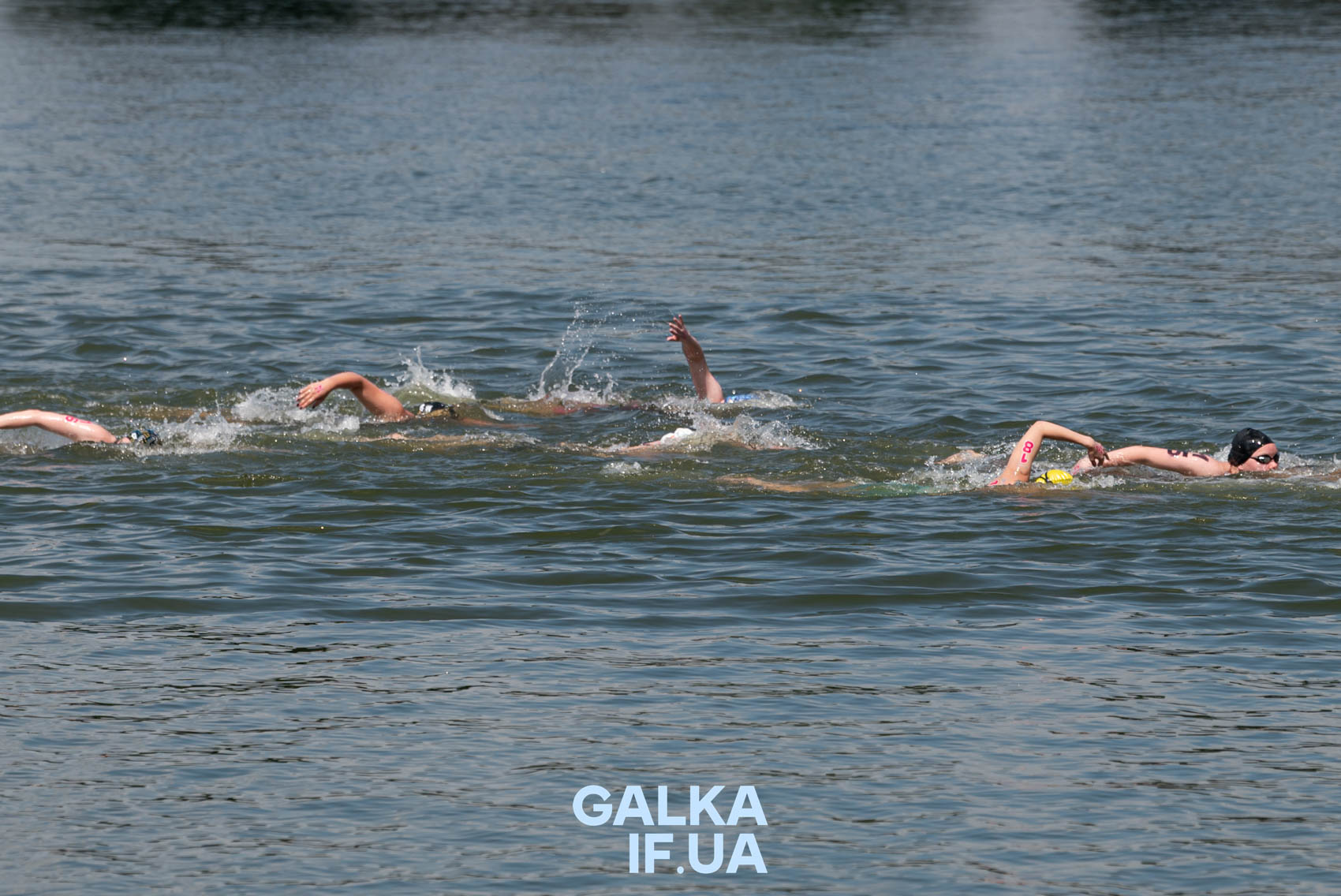 Замість моря — озеро: Франківськ вчетверте приймає чемпіонат України з плавання на відкритій воді (ФОТОРЕПОРТАЖ)