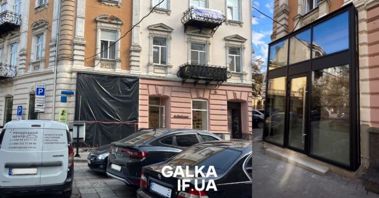 «Це по суті добудова МАФу»: у Франківську до пам’ятки архітектури додали скляну прибудову (ФОТО)