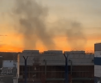 ГУР атакувало хімзавод у росії, що виробляє компоненти для вибухівки (ВІДЕО)