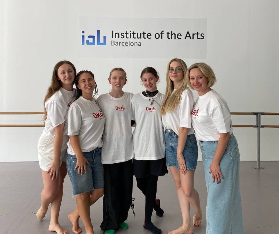 Франківські викладачі та студенти вчилися сучасній хореографії у Барселонському університеті мистецтв