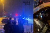 П’яний водій заснув на перехресті в Івано-Франківську: алкотестер показав 2,56 проміле (ФОТО)